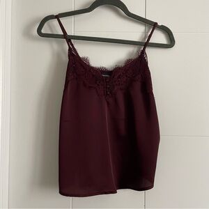 Abercrombie and Fitch Satin Camisole Tank Top